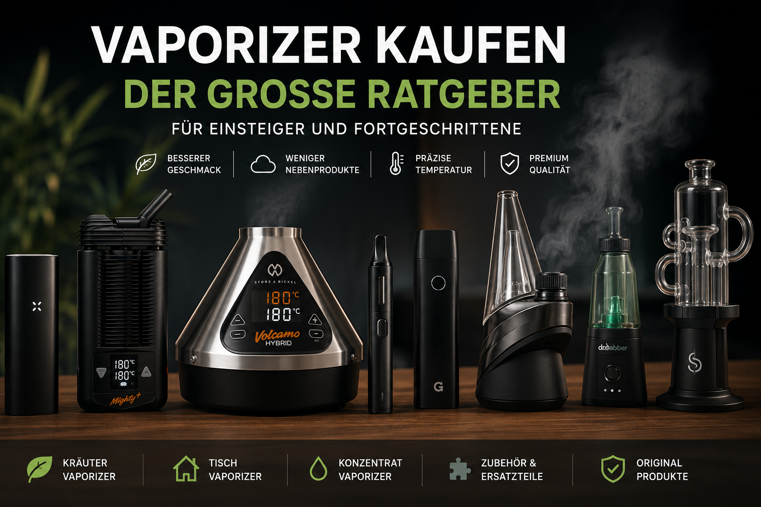 Vaporizer kaufen – Der große Ratgeber für Einsteiger und Fortgeschrittene
