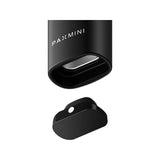 PAX Mini Onyx Premium Vaporizer mit geöffnetem Dampfkammerdeckel