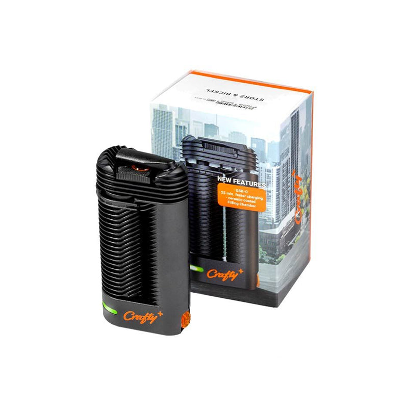 Storz & Bickel Crafty+ Vaporizer in Schwarz mit Originalverpackung